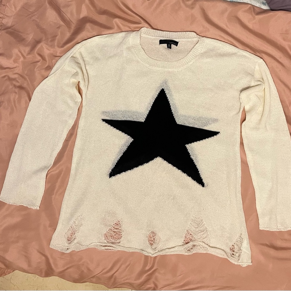 LeMieux Cream Knit Sweater